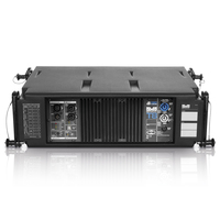 ACTIVE 3-WAY LINE-ARRAY MODULE, 1X 8” NEO WOOFER, BANDPASS DESIGN, 1X 6.5” HORNLOADED NEO MID WOOFER